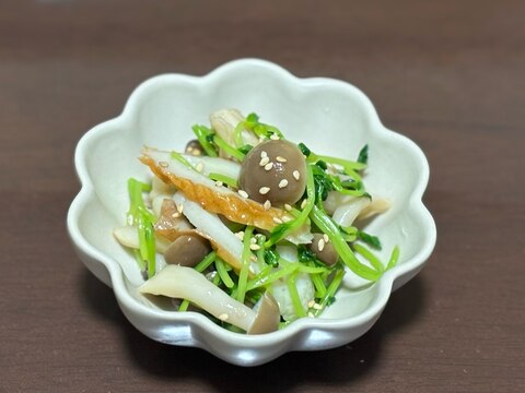 しめじとちくわの小鉢♪